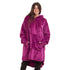 Snuggs Blanket Hoodie "Fuchsia"