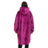 Snuggs Blanket Hoodie "Fuchsia"