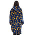 Snuggs Blanket Hoodie "Dark Blue Bolt"