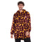 Snuggs Blanket Hoodie "Dark Red Bolt"