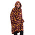 Snuggs Blanket Hoodie "Dark Red Bolt"