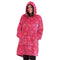 Snuggs Blanket Hoodie "Fuchsia Space"