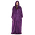 Snuggs Monk Wearable Blanket "Deep Violet"