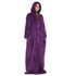 Snuggs Monk Wearable Blanket "Deep Violet"