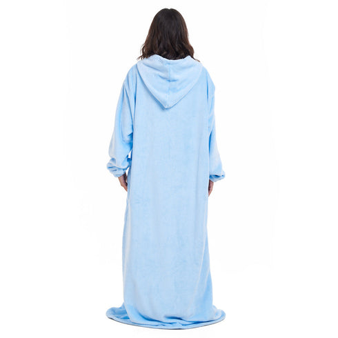 Snuggs Wearable Blanket Monk "Light Blue"
