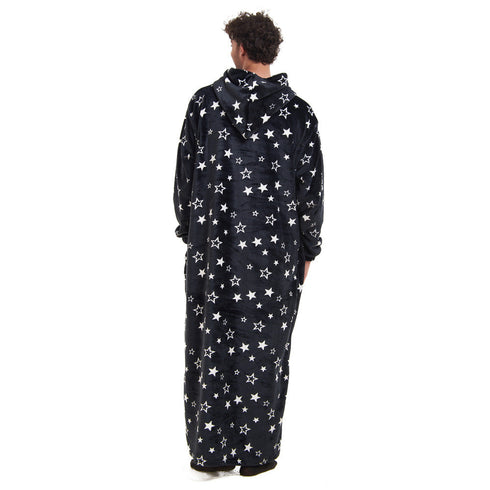 Snuggs Wearable Blanket Monk "Black Stars"