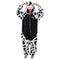 Snuggs Blanket Animal Onesie "Black Cow"