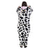 Snuggs Blanket Animal Onesie "Rose Cow"