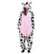 Snuggs Blanket Animal Onesie "Rose Cow"