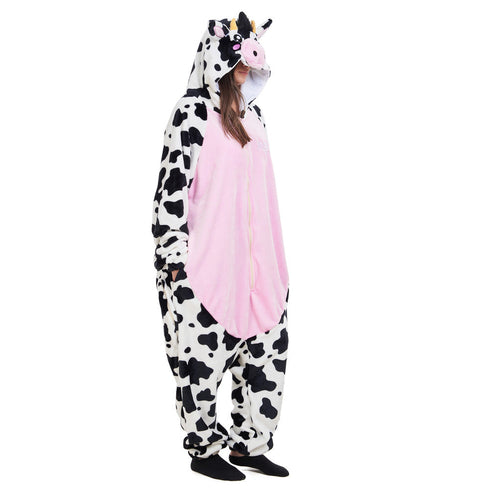 Snuggs Blanket Animal Onesie "Rose Cow"