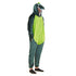 Snuggs Blanket Animal Onesie "Dinosaur neon green"