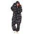 Snuggs Blanket Onesie "Black monster"