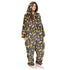 Snuggs Blanket Onesie "Dark Grey Bolt"