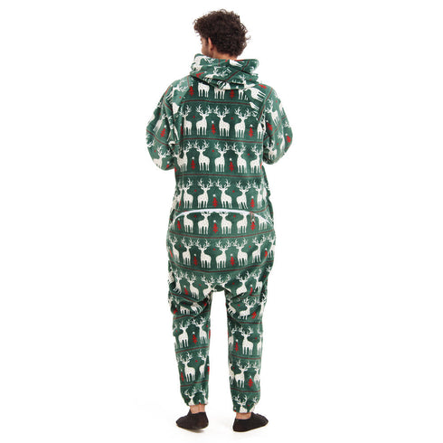 Snuggs Blanket Onesie "Green Christmas"