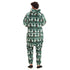 Snuggs Blanket Onesie "Green Christmas"