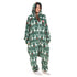 Snuggs Blanket Onesie "Green Christmas"
