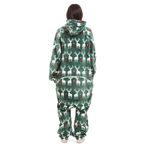 Snuggs Blanket Onesie "Green Christmas"
