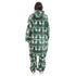 Snuggs Blanket Onesie "Green Christmas"