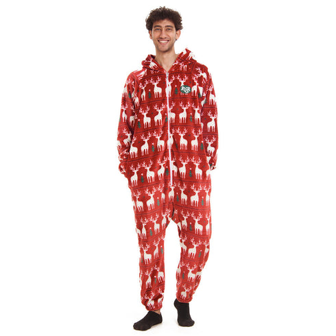 Snuggs Blanket Onesie "Red Christmas"