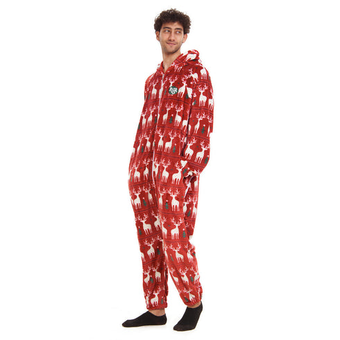 Snuggs Blanket Onesie "Red Christmas"