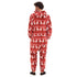 Snuggs Blanket Onesie "Red Christmas"