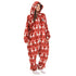 Snuggs Blanket Onesie "Red Christmas"