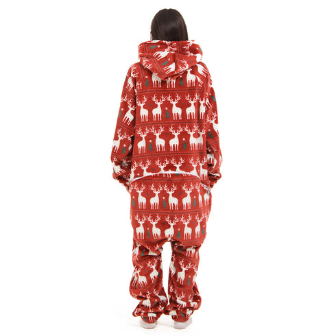 Snuggs Blanket Onesie "Red Christmas"