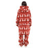 Snuggs Blanket Onesie "Red Christmas"