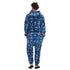 Snuggs Blanket Onesie "Blue monster"