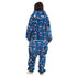 Snuggs Blanket Onesie "Blue monster"