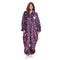 Snuggs Blanket Onesie "Purple stars"