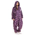 Snuggs Blanket Onesie "Purple stars"