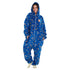 Snuggs Blanket Onesie "Royal Blue Space"