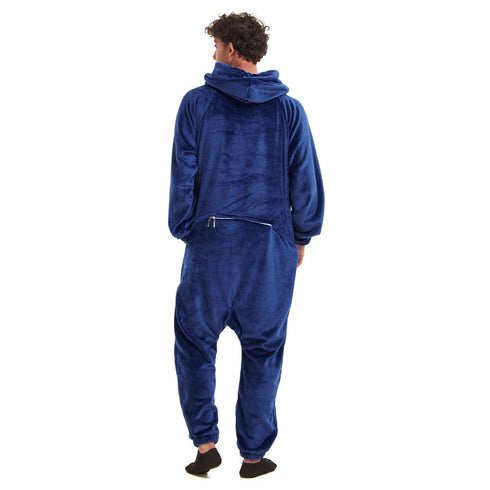 Snuggs Blanket Onesie "Dark Blue"