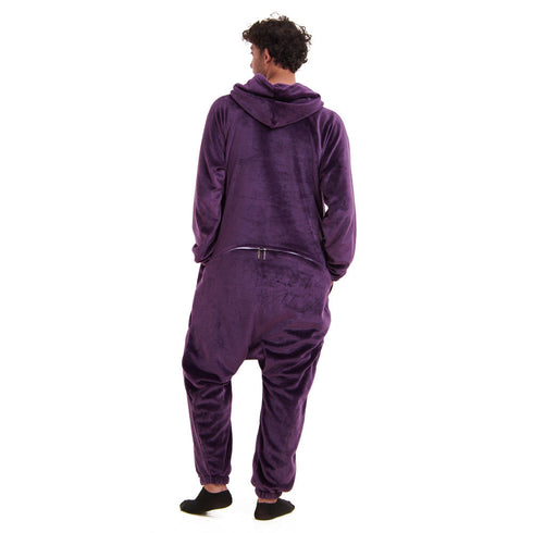Snuggs Blanket Onesie "Deep violet"