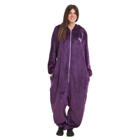 Snuggs Blanket Onesie "Deep violet"