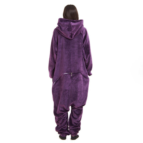 Snuggs Blanket Onesie "Deep violet"