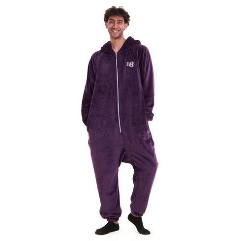 Snuggs Blanket Onesie "Deep violet"