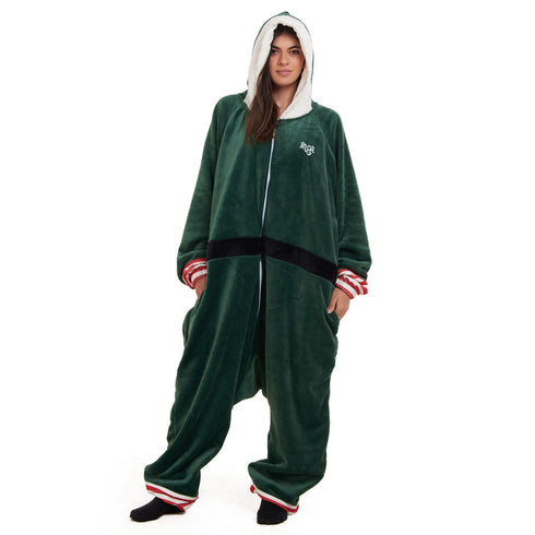 Snuggs Blanket Christmas Onesie "Christmas Elf"