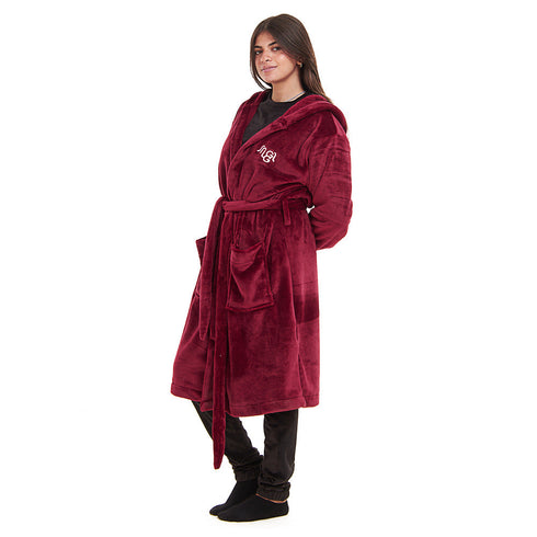 Snuggs Blanket Robe "Burgundy"