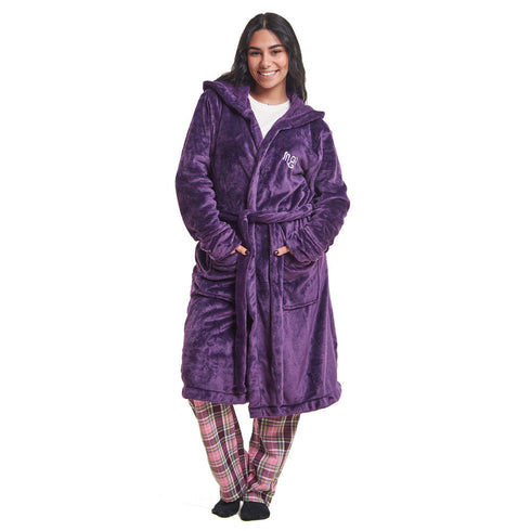 Snuggs Blanket Robe "Deep Violet"