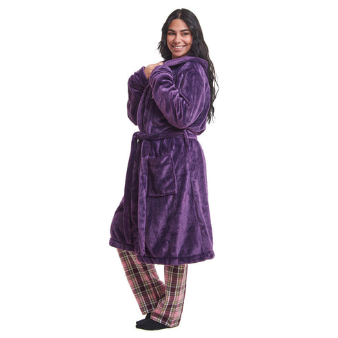 Snuggs Blanket Robe "Deep Violet"