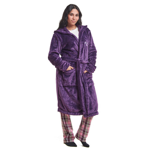 Snuggs Blanket Robe "Deep Violet"