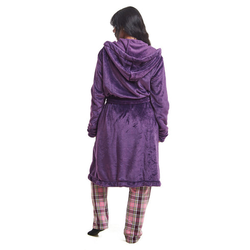 Snuggs Blanket Robe "Deep Violet"